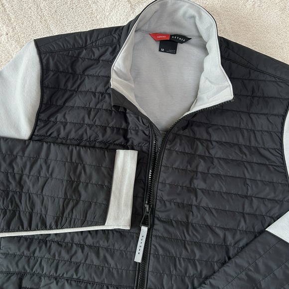 Aether Other - NWOT Aether X ASPENX Watts Technical Men's Jacket Med Black Gray Full Zip Collab
